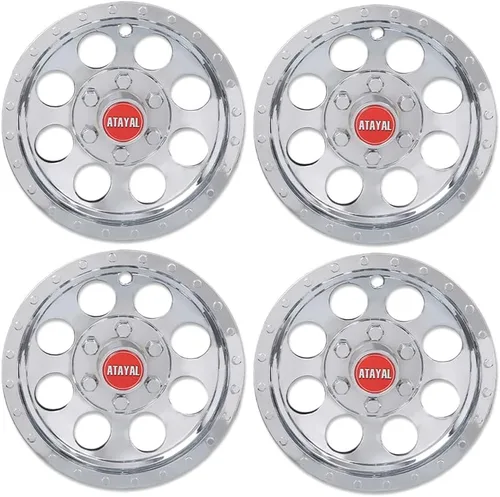 Vista 10 de GRAND ORANGE Juego de 4 tapacubos de 10 pulgadas, color negro, compatibles con EZGO Club Car y Yamaha Golf Cart