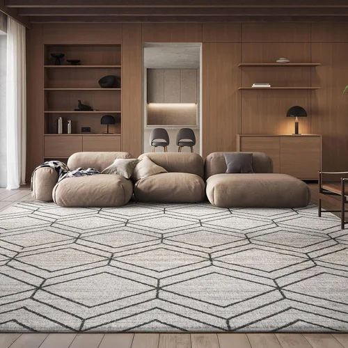 Vista 66 de SAFAVIEH Adirondack Collection - Alfombra decorativa, 2 x 3 pies, color negro y marfil, diseño geométrico moderno, no desprende pelusa y de fácil