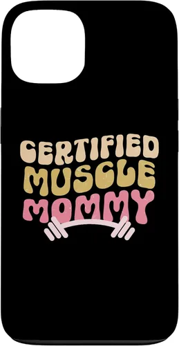 Vista 7 de iPhone 16 certified Muscle Mommy Groovy Pump Cover Lifting Case