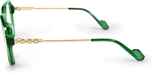 Vista 7 de VISOONE - Paquete de 2 anteojos de bloqueo de luz azul de gran tamaño con elegante marco cuadrado TR90 y patillas metálicas para mujeres y hombres