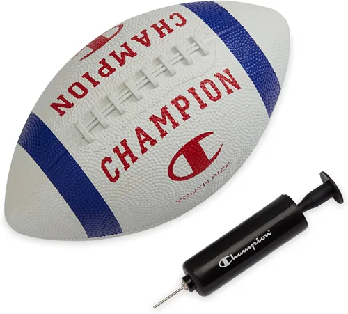 Vista 24 de Champion Blitz Fútbol, Fútbol para Todo Clima, Agarre Mejorado, Cubierta de Goma Duradera y Cordones Moldeados, para Deportes y Entrenamiento al