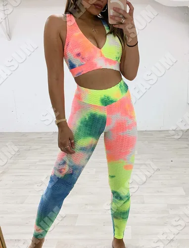 Vista 7 de SEASUM - Pantalones de yoga de cintura alta para mujer, con control de abdomen y realce de glúteos, leggings favorecedores para entrenar y correr