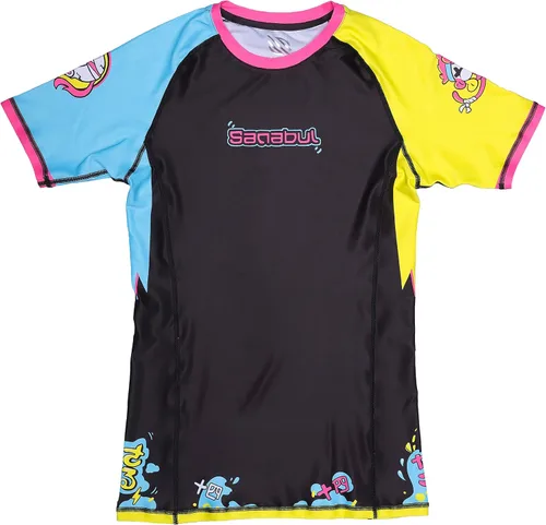 Vista 5 de Sanabul Ronin - Camiseta de manga corta para Jiu Jitsu MMA Training BJJ Rash Guard