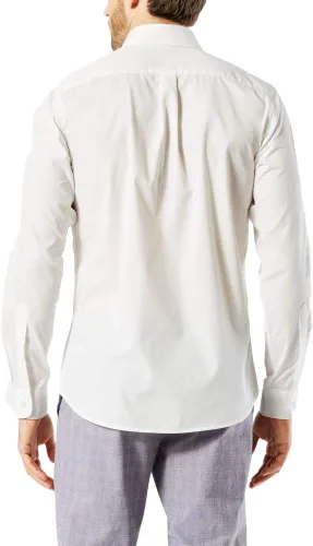 Vista 3 de Dockers Camisa de manga larga con ajuste clásico para hombre (estándar y grande y alto)