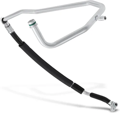 Vista 8 de A-Premium Conjunto de manguera de succión A/C compatible con Subaru Impreza, 2002 2003 2004 2005, 2.0L 2.5L, gas, compresor a evap