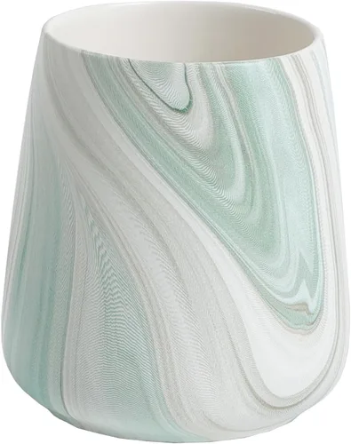 Vista 28 de Soporte Negro para Cepillos de Dientes para Baño - Soportes de Cerámica para Cepillos de Dientes, Soporte para Pasta de Dientes, Vaso Reutilizable