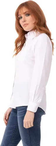 Vista 2 de Chef Works Camisa de vestir a cuadros para mujer