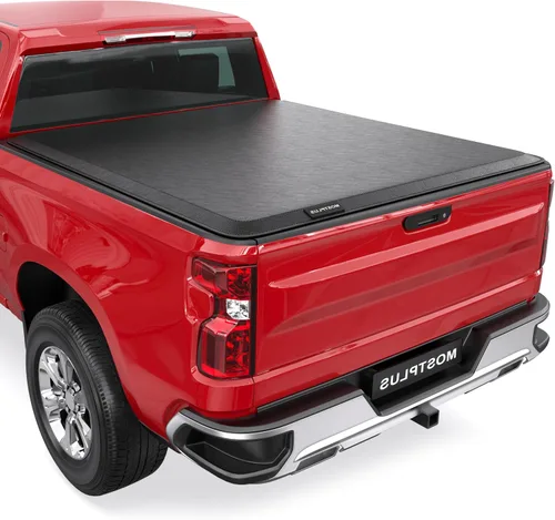 Vista 9 de MOSTPLUS Cubierta Enrollable de Vinilo Suave para Caja de Camión Tonneau Compatible con Chevrolet Colorado/GMC Canyon 2004-2014 Caja de 5 Pies 61