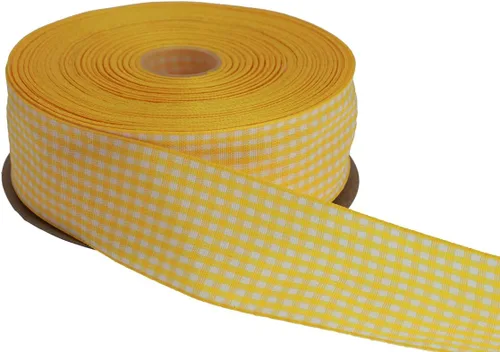 Vista 48 de Cinta a cuadros de 50 yardas cada rollo 100% poliéster con borde tejido (1/1-2 pulgadas x 50 yardas, negro)
