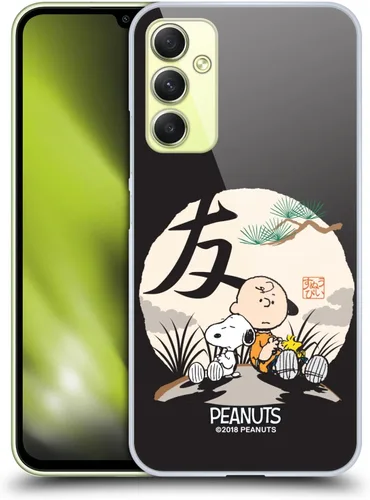 Vista 17 de Head Case Designs Funda rígida con licencia oficial de Peanuts Charlie Brown Oriental Snoopy compatible con Samsung Galaxy A15