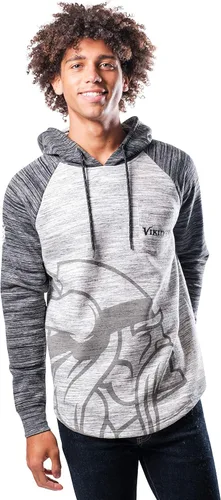 Vista 48 de Ultra Game Sudadera con capucha retro oficial de la NFL para hombre