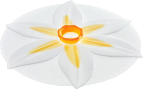 Vista 2 de Charles Viancin Tapas de silicona - Cubiertas de silicona para tazones de narciso/tapa hermética (6 pulgadas)