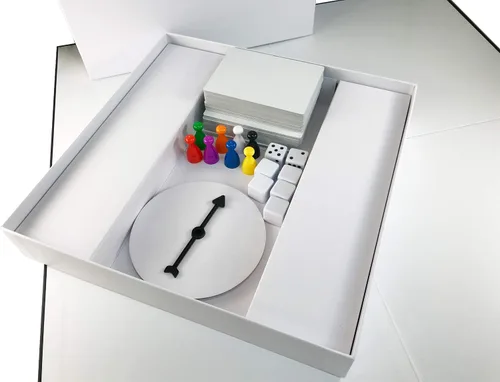 Vista 4 de Crea tu propio kit de juego de mesa, juego de bricolaje con tablero
