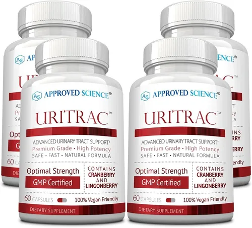 Vista 10 de Approve Science® Uritrac™ - Soporte de infecciones urinarias - Arándano, D-manosa, arándano rojo, apto para veganos - Suministro de 1 botella