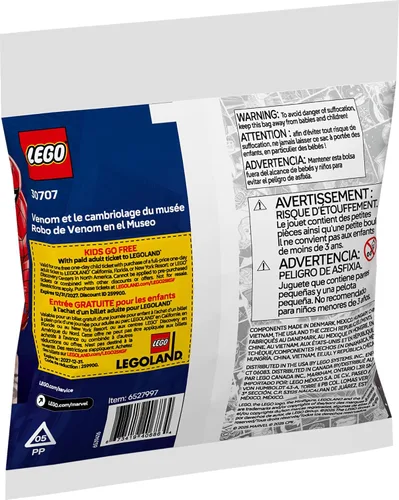 Vista 3 de LEGO Marvel Spider-Man Venom's Museum Robbery - Juego de construcción 30707, 36 piezas, a partir de 6 años