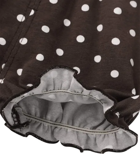 Vista 3 de JEATHA Pantalones cortos de botín de ajuste holgado para bebés y niñas, cintura elástica, cubierta de pañal, transpirable, para verano