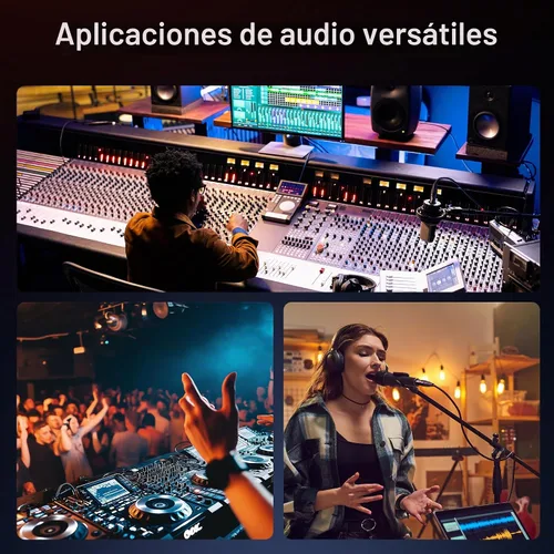 Vista 7 de Cable Matters Cable TRS corto de 6.35mm (1/4 de pulgada) a XLR - 3 pies, macho a hembra, cable XLR a 1/4