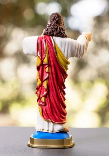 Vista 2 de Estatua Coleccionable Buddy Christ Multicolor