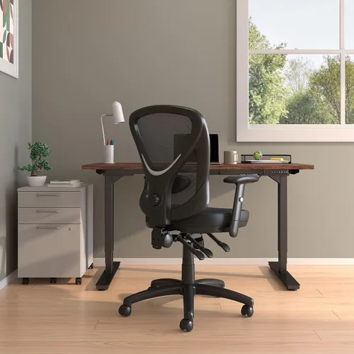Vista 2 de Staples Carder - Silla ergonómica de malla, soporte lumbar, ajustable Diseñado para el trabajo diario de escritorio en el hogar o en entornos