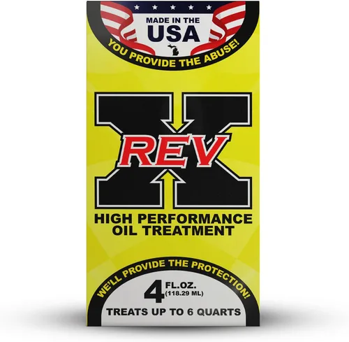 Vista 3 de REV X Aditivo de aceite de alto rendimiento - Botella de 4 fl. oz