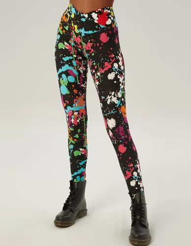 Vista 4 de sissycos Women's Halloween Crossover Leggings High Waisted Buttery Soft Printed Tights 27