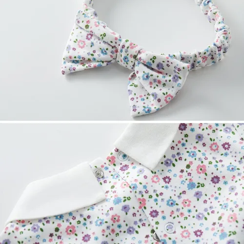 Vista 47 de pureborn Vestido de bebé niña 0-24 meses