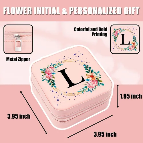 Vista 2 de Joyero personalizado, regalos de graduación para ella, regalos de agradecimiento para mujeres, regalos del día de la madre para mujeres, regalos