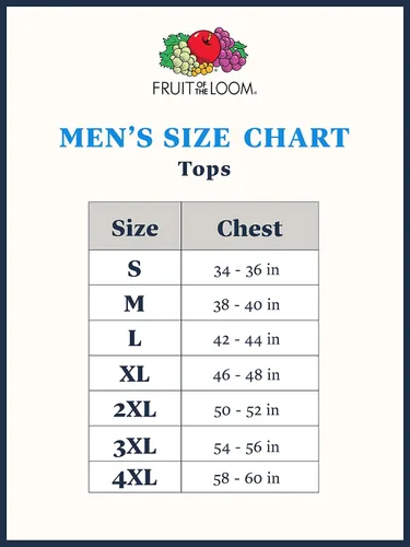 Vista 5 de Fruit of the Loom Men's Eversoft Cotton T-Shirts & Tank Tops (S-4xl)