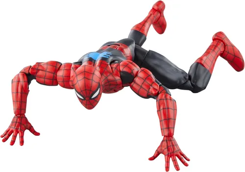 Vista 9 de Marvel Legends Series The Amazing Spider-Man, Marvel Comics Retro Coleccionables Figuras de acción de 6 pulgadas, juguetes para edades de 4 años