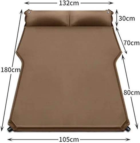 Vista 9 de Colchón inflable de coche para Toyota Corolla 2007 2008 2009 2010 2011 2012 cama portátil de aire para dormir con almohada camping cuna de viaje