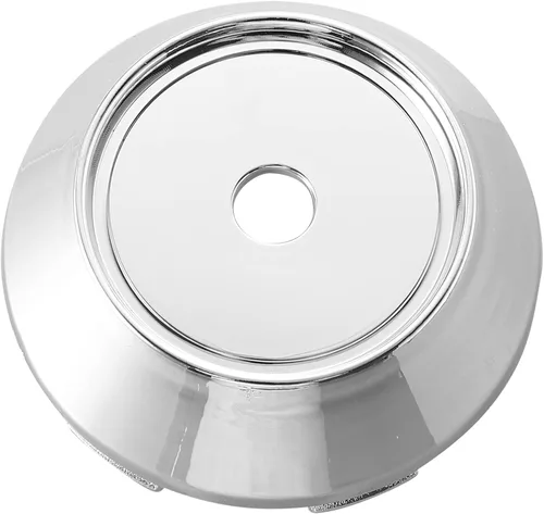 Vista 7 de X AUTOHAUX 4 tapas de cubo de neumático de 2.717 in de diámetro, tono plateado, 6 clips para automóvil