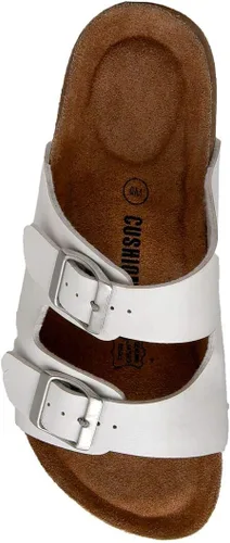 Vista 5 de CUSHIONAIRE - Lane - Sandalias con plantilla de corcho para mujer, muy cómodas