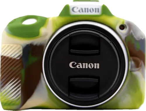 Vista 7 de Funda R50, carcasa de silicona suave, ultrafina, ligera, de goma, suave, para Canon Eos R50 (rosa)