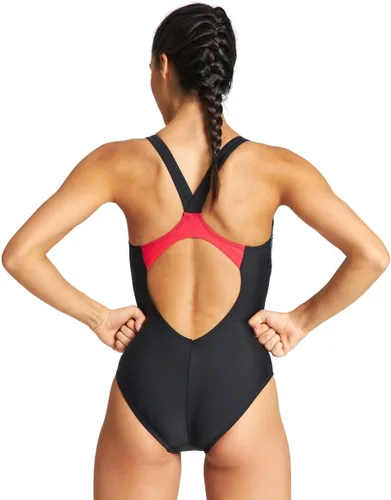 Vista 2 de ARENA Feel - Traje de baño elástico de una pieza con espalda en V para mujer