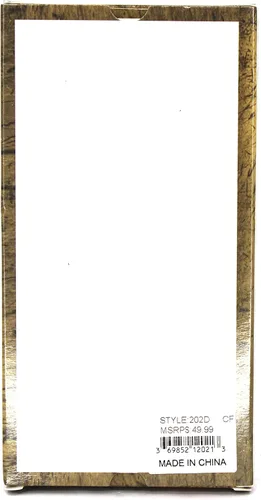 Vista 5 de West Star - Billetera para hombre, estilo de chequera, larga, plegable, con o sin pelo de vaca, 202D Cowboy Prayer Deep Coffee, Billetera