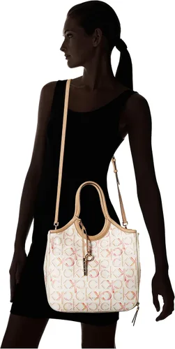 Vista 8 de Calvin Klein Gabrianna Novelty - Bolso tote delgado con cremallera lateral
