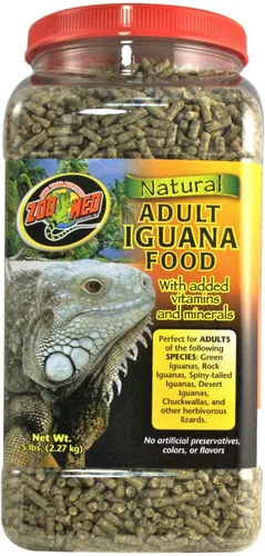 Vista 2 de Zoo Med Fórmula alimentaria natural de iguana, 20 onzas, adulto
