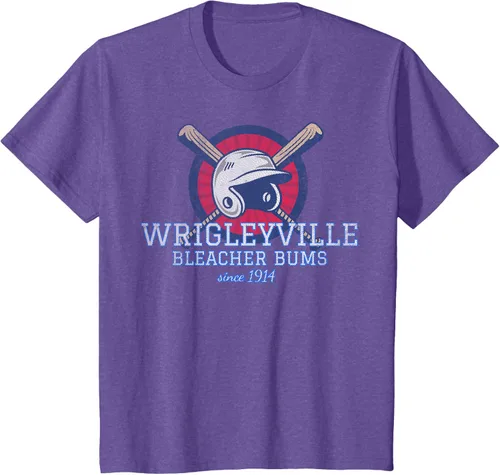 Vista 40 de Wrigleyville Bleacher Bums - Camiseta de béisbol divertida