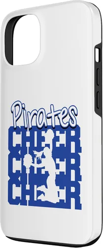 Vista 14 de Pirates Cheer Back to School Cheerleading Spirit B Case for iPhone 16