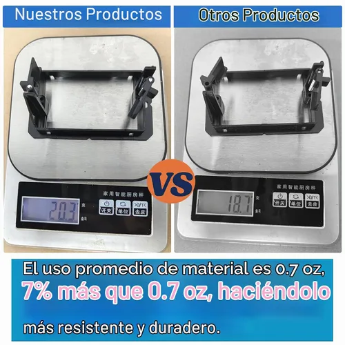 Vista 7 de Paquete de 25 soportes de montaje de bajo voltaje, 1 pandilla, 2 anillos, cables para paneles de yeso que pasan a través de placa de pared, placa