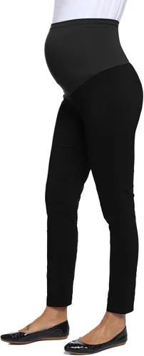 Vista 4 de Maacie - Pantalones informales de maternidad para mujer