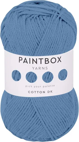 Vista 10 de Paintbox Yarns - Hilo 100% algodón DK, 1.76 onzas, 137 yardas, 410.1 ft #401 Papel blanco