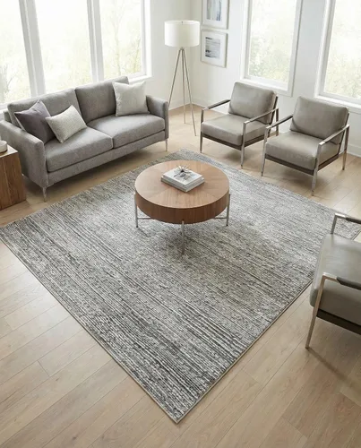 Vista 46 de Rugs.com Alfombra de la colección Finsbury, alfombra mediana gris de 2 x 3 pies, perfecta para salas de estar, comedores grandes, planos abiertos