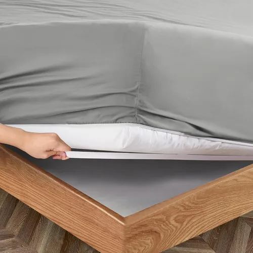 Vista 131 de Manyshofu Juego de sábanas de tamaño individual con bolsillos extra profundos, sábanas y fundas de almohada de 1800 hilos de lujo para hotel, juego