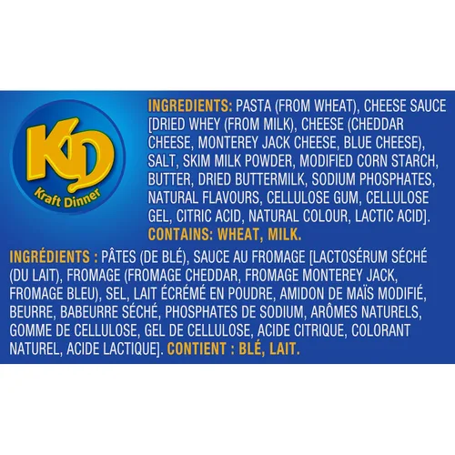 Vista 6 de Kraft Dinner, Tres queso, macarrones y queso, 7.05 oz/7.1 onzas, (paquete de 24) {Importado de Canadá}