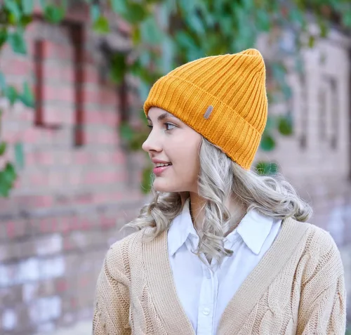 Vista 3 de Connectyle Gorro clásico de invierno cálido para hombre con forro