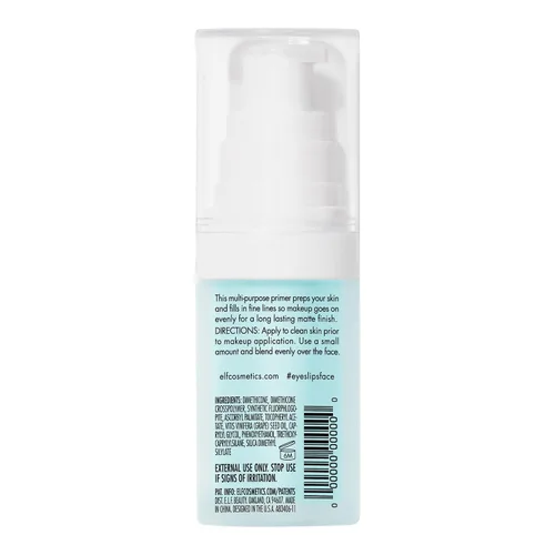 Vista 9 de e.l.f. Imprimación facial hidratante, imprimación de maquillaje para una piel impecable, suave y maquillaje de larga duración, rellena poros