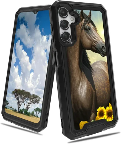 Vista 29 de Funda para Samsung S23 FE Funda Galaxy S23 FE 2 en 1 PC duro de doble capa TPU suave a prueba de golpes Funda protectora para Samsung Galaxy S23 FE