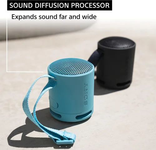 Vista 3 de Sony SRS-XB100 Altavoz de viaje ligero portátil inalámbrico Bluetooth (negro) (renovado)