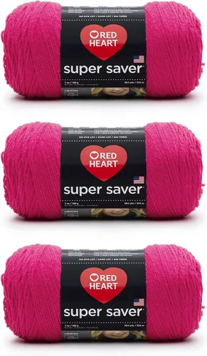 Vista 191 de Red Heart Hilo Super Saver, paquete de 3, estampado artístico, 3 unidades Estampado De Artista